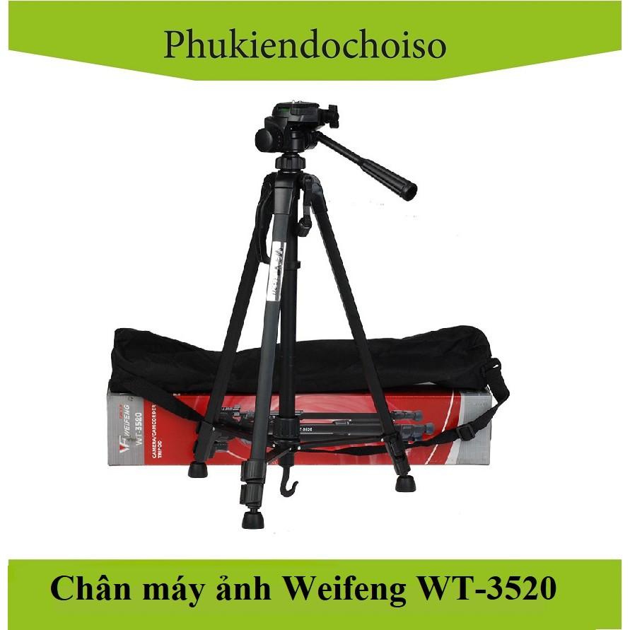 Chân máy ảnh Weifeng Tổng hợp +Tặng kèm giá đỡ điện thoại