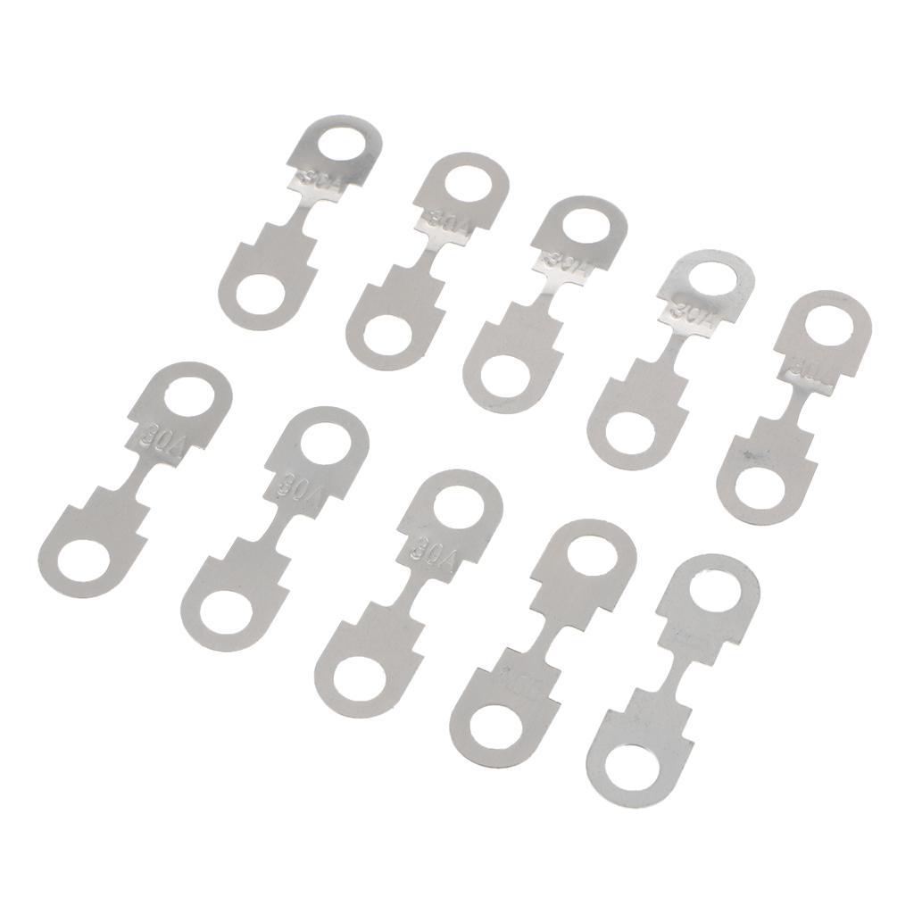 10 Pieces 12V 30A  Fuse Strip for   SEAT