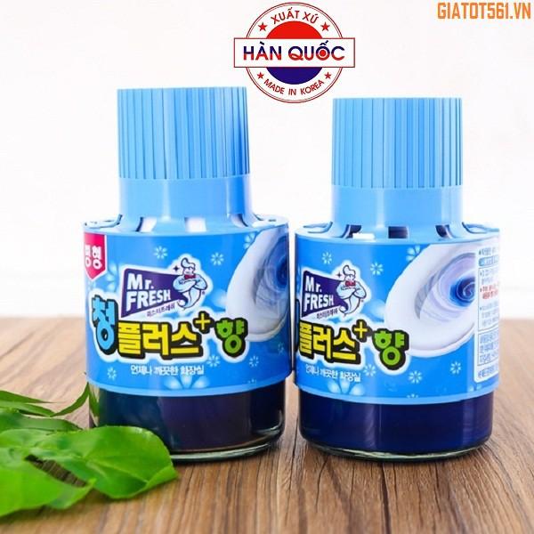 Chai thả bồn cầu làm sạch diệt khuẩn làm thơm Mr.Fresh Korea