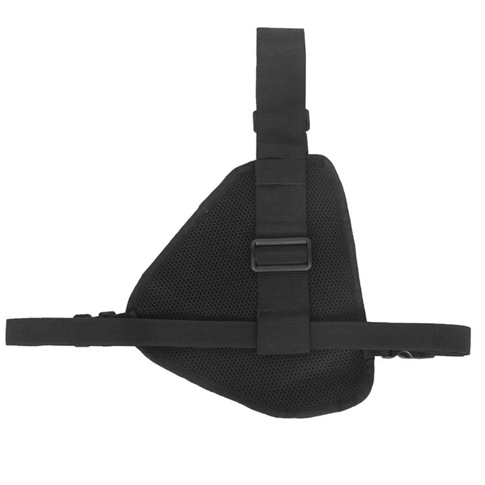 Chest Rig Pack Radio Pouch Portable Lightweight Front Pack Pouch for Camping Hunting Travel Hiking