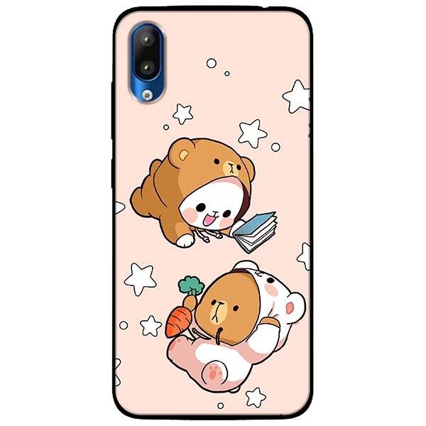 Ốp lưng dành cho Vsmart Star mẫu Hai Chú Gấu Bay