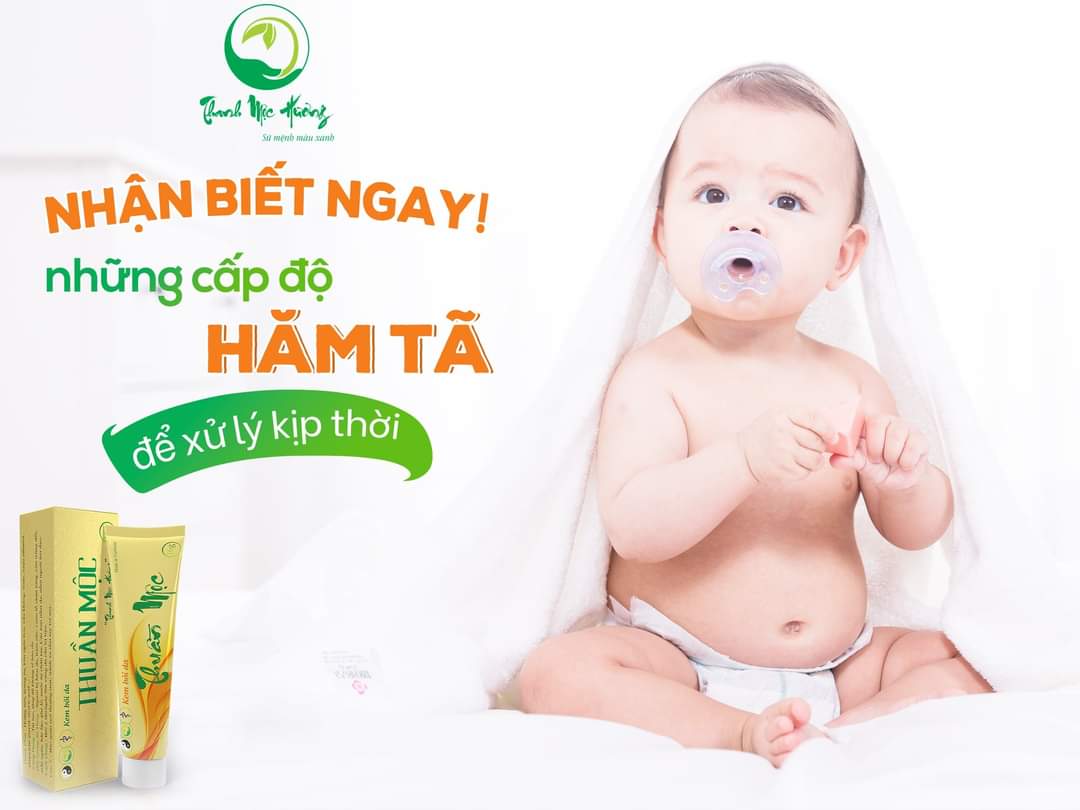 Combo kem bôi da thuần mộc ngừa rôm sảy chàm sữa nấm da đầu Thanh Mộc Hương 16g