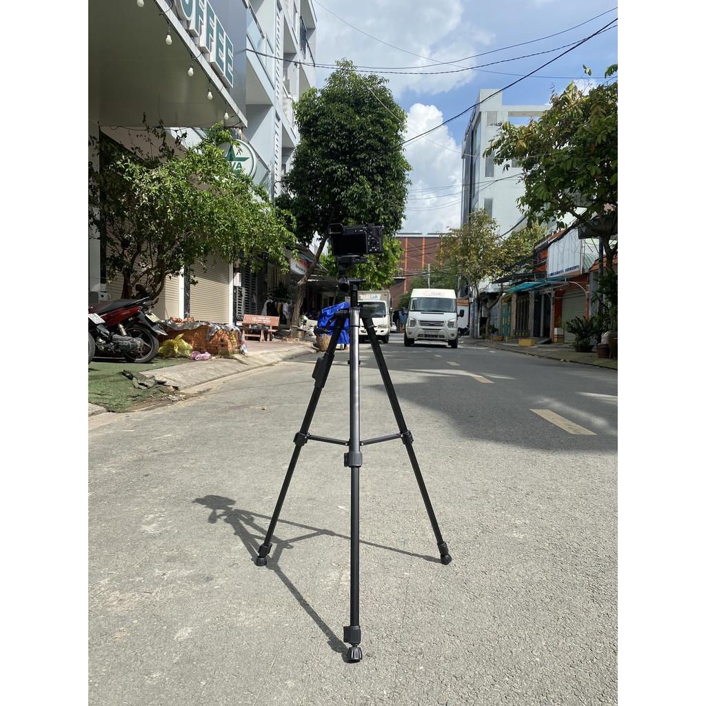 Tripod Điện Thoại máy ảnh Gậy Chụp Ảnh 3 Chân Cây Chụp Hình Tự Sướng Selfie Kết Hợp Remote Bluetooth DC - 500 chắc chắn