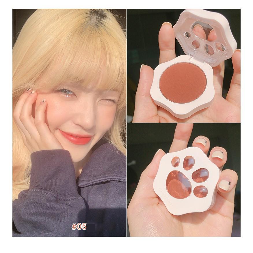 Phấn má hồng Chioture Sweet Paw Blusher tông lì trang điểm tự nhiên và kiềm dầu 3.3g