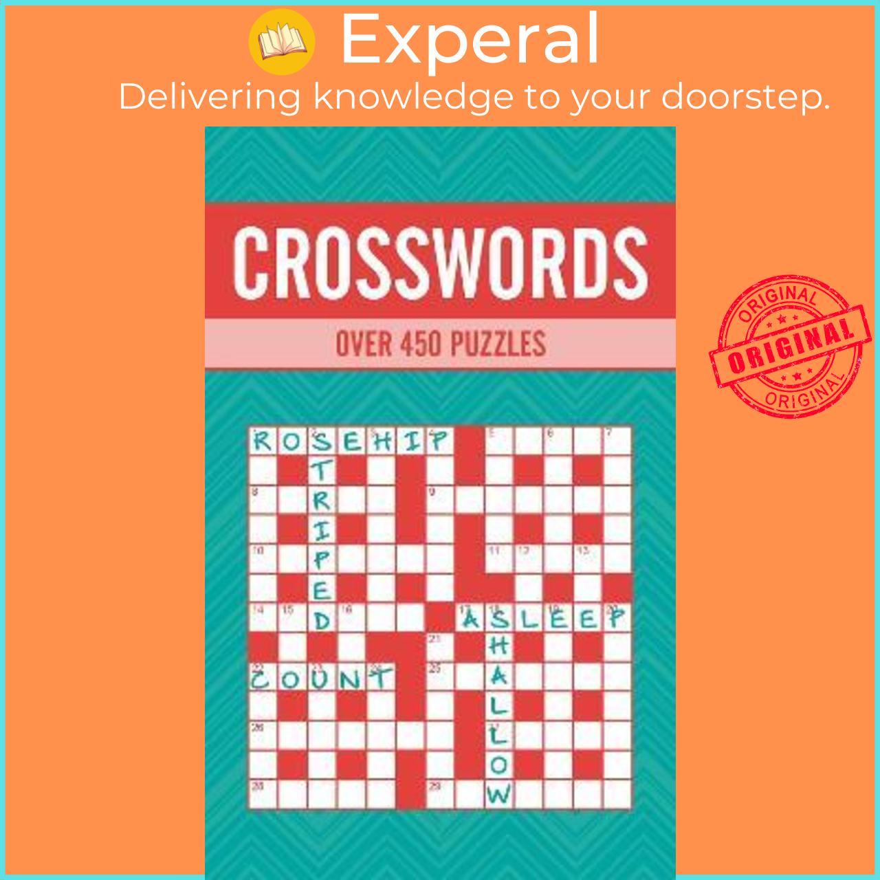 Sách - Crosswords : Over 450 Puzzles by Eric Saunders (UK edition, paperback)