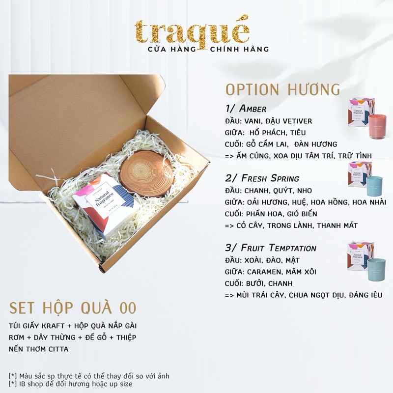 Set quà nến thơm sinh nhật cho nam va nữ, quà valentine, 14/2, 8/3, quốc tế phụ nữ và tặng thầy cô giáo