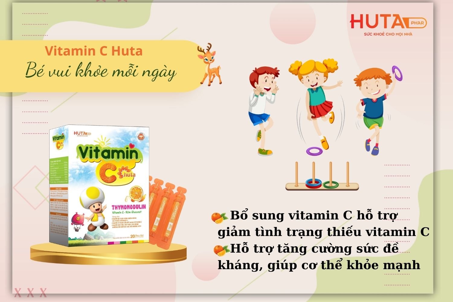 VITAMIN C - Tăng cường sức đề kháng