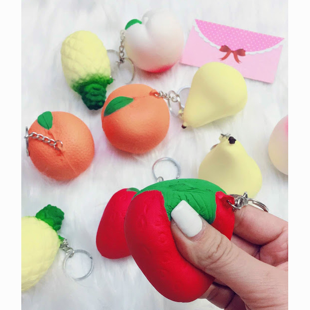 Móc Khóa Fruits Squishy (Giao ngẫu nhiên)