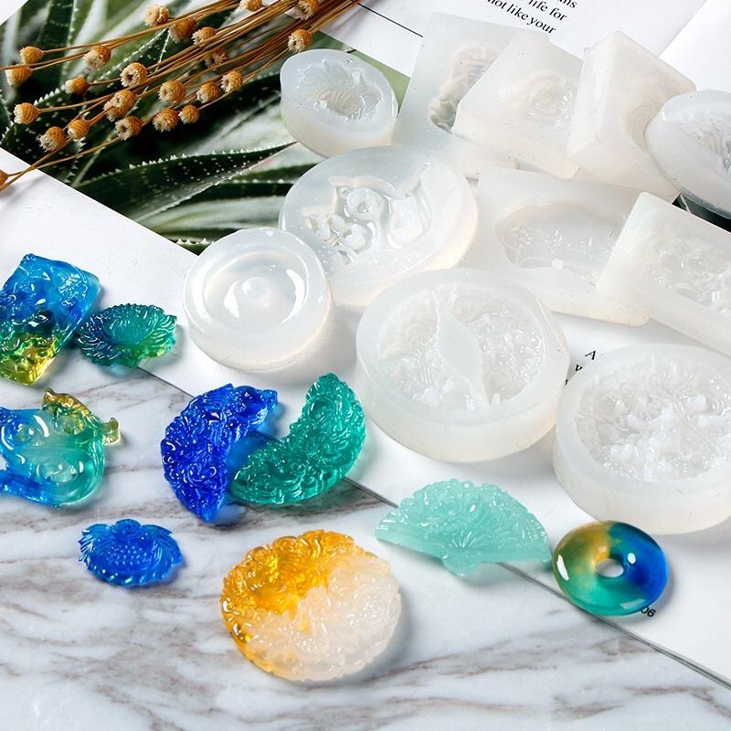 Khuôn Silicone Làm Ngọc Bội Handmade Resin - Trường Thịnh Sài Gòn