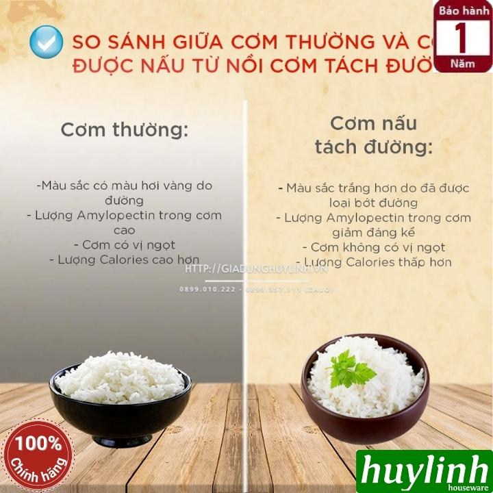 Nồi cơm điện tử tách giảm đường Magic Korea A510 - 3.5 lít - Hàng chính hãng