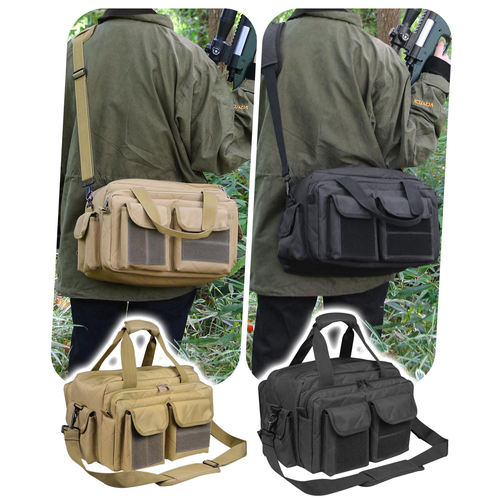 Outdoor Duffel Bag Multi-Pocket Camping Hunting Gear Shoulder Bag for Camping Hiking Shooting