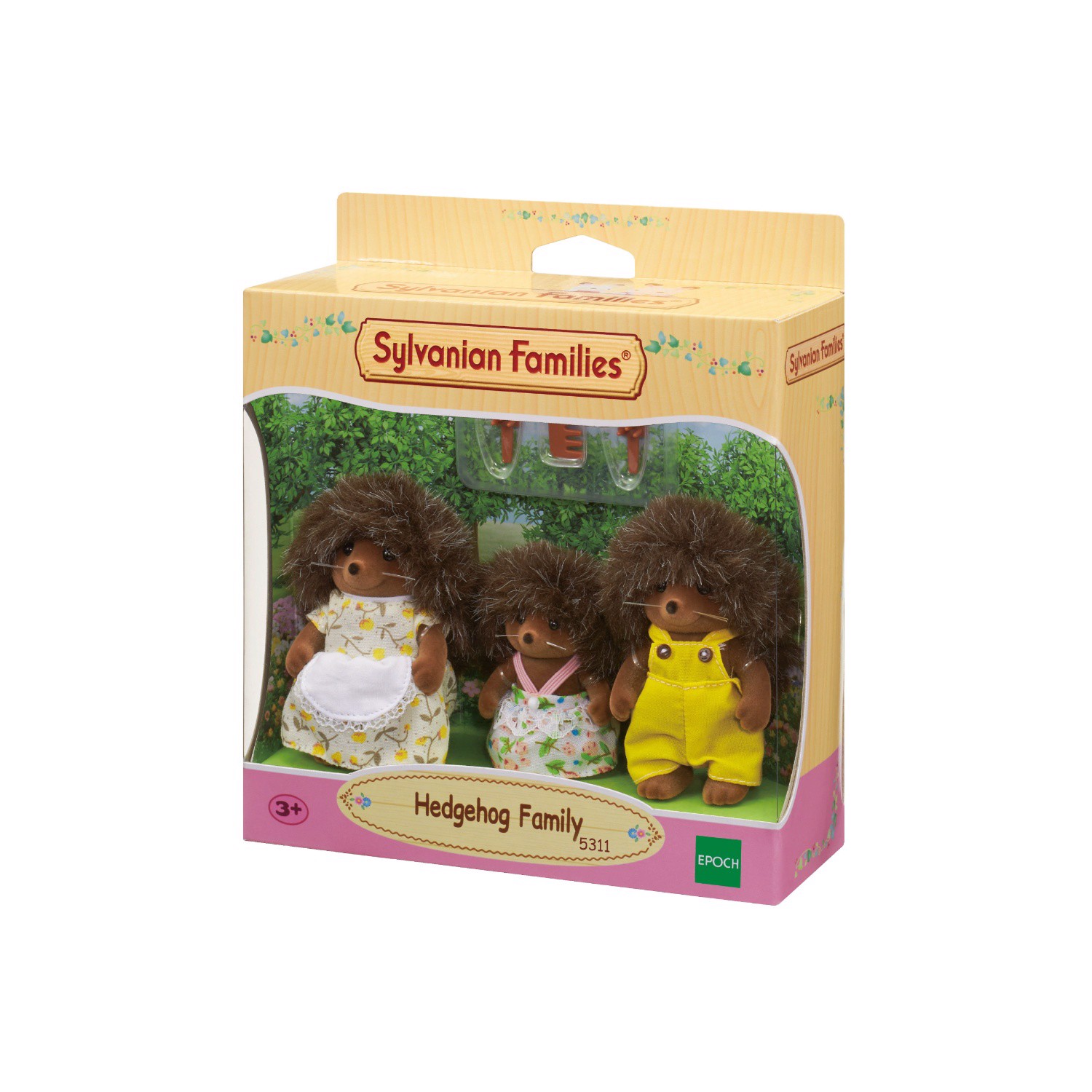 Đồ chơi mô hình Sylvanian Families Gia đình nhím - 3 thành viên