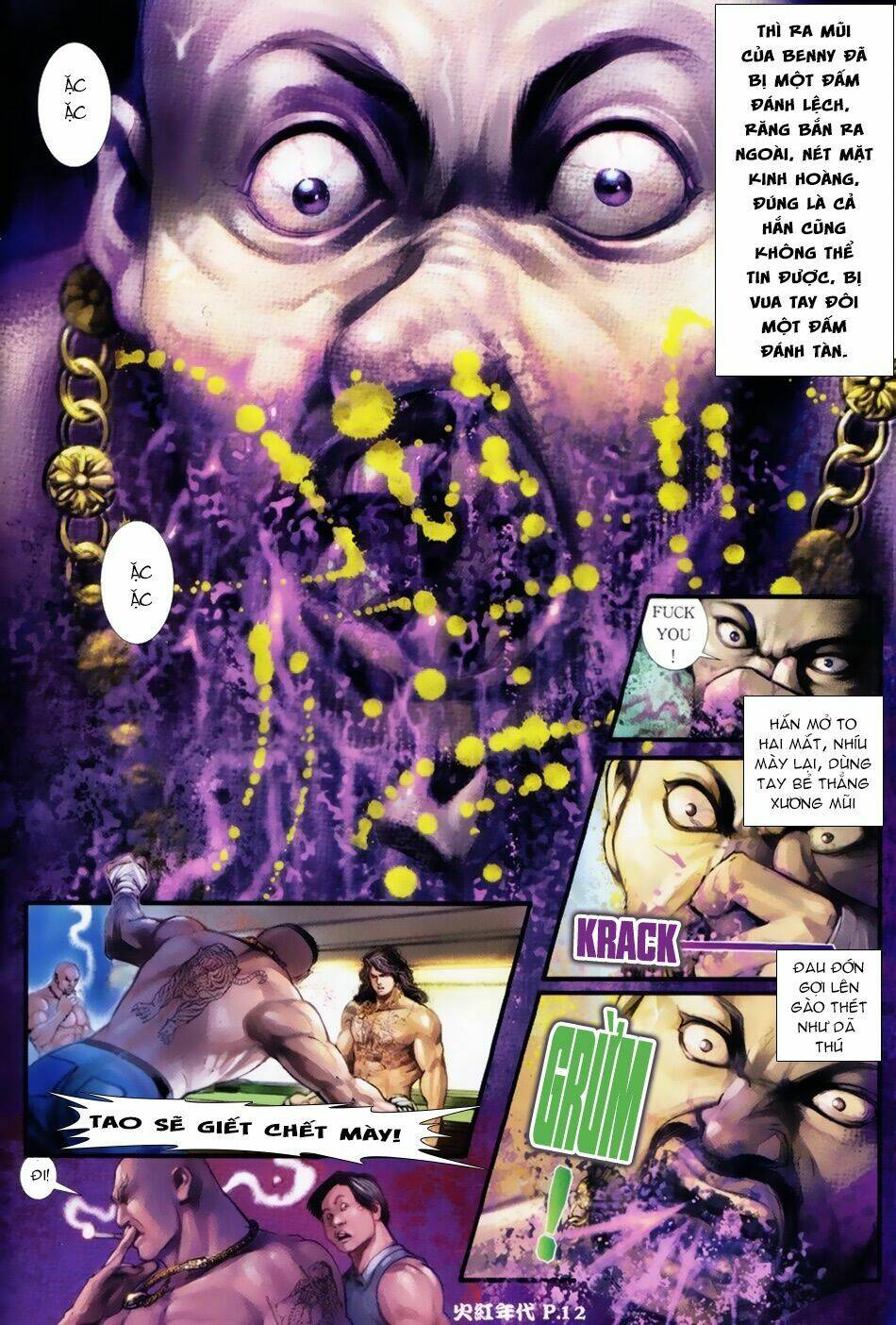 hỏa hồng niên đại hắc cốt đường chapter 15 10