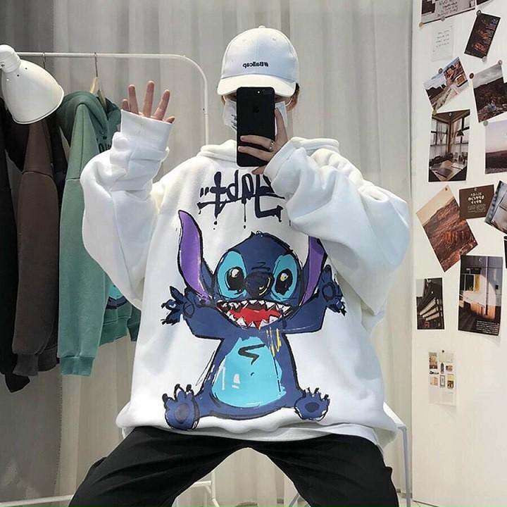Áo Hoodie NỈ Bông In ICON RỒNG XANH - FORM UNISEX Nam Nữ ulzzang Kun