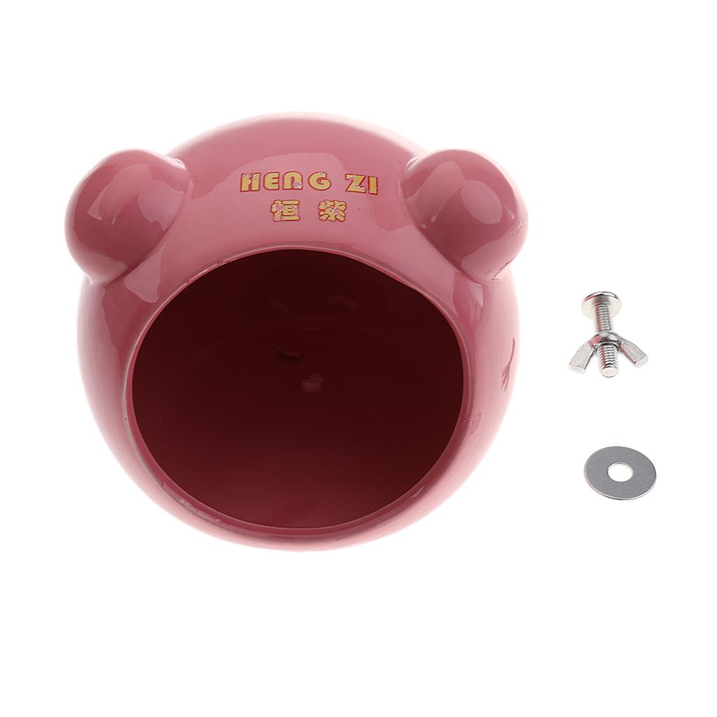 Ceramic Hamster Bird Squirrel Summer Cooling Bed Pet Toy House Nest