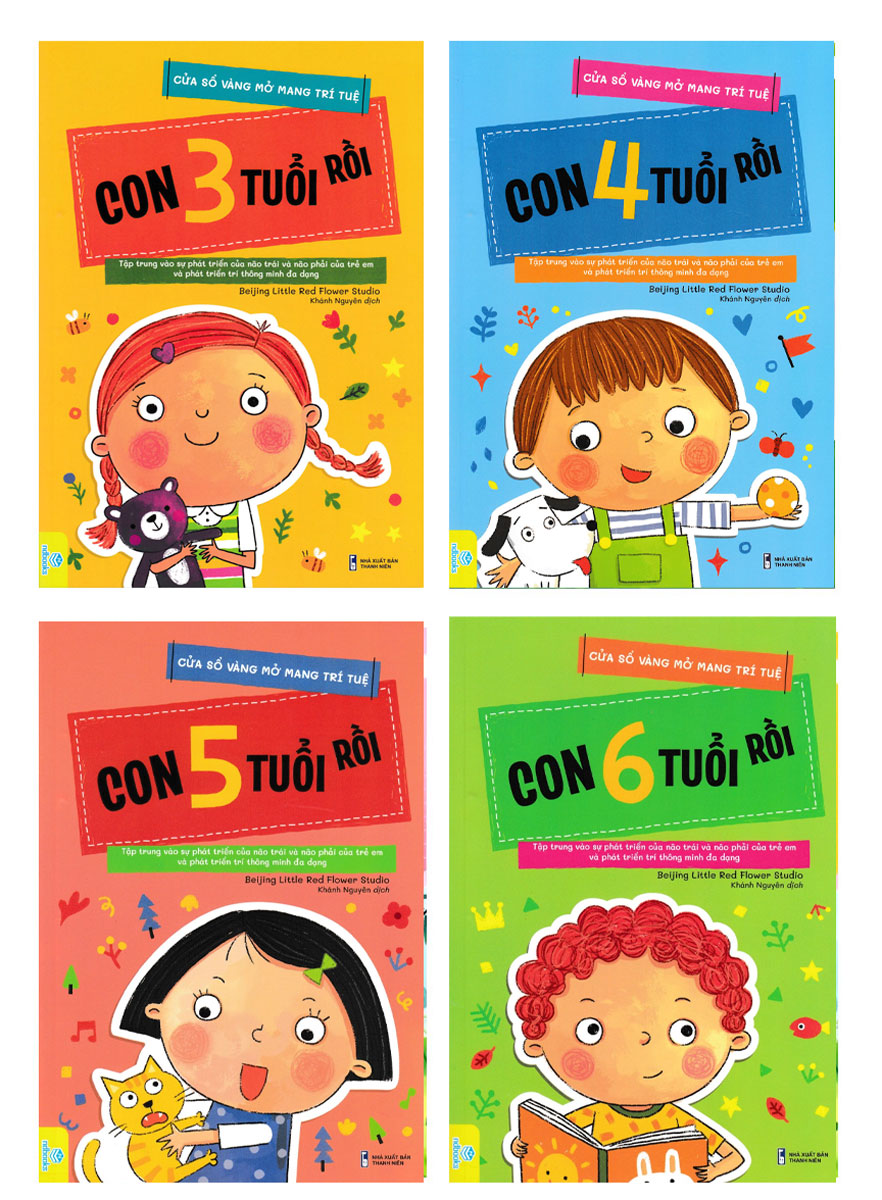 Combo 4 Cuốn Cửa Sổ Vàng Mở Mang Trí Tuệ _ND