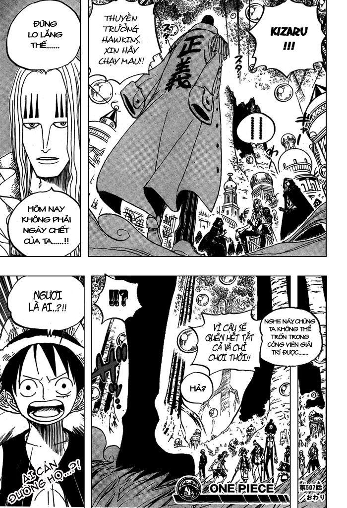 đảo hải tặc - one piece chapter 507 20