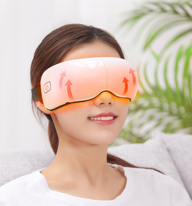 Máy Mát xa mắt - Eye Massager, công nghệ Nhiệt hồng ngoại, Giảm Nhức Mỏi Mắt, Cải Thiện Giấc Ngủ