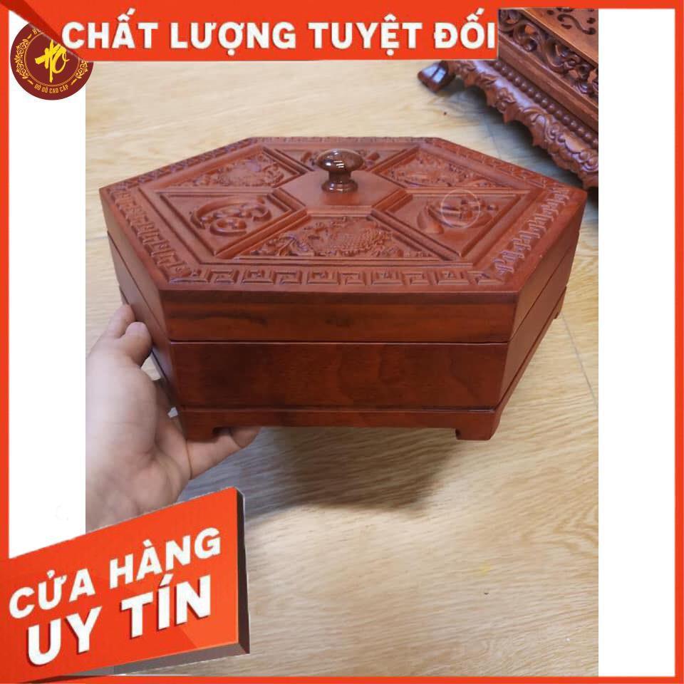 Khay đựng bánh kẹo tết bằng gỗ thiết kế cao cấp - BẢO HÀNH 1 ĐỔI 1 KHÔNG ƯNG HOẢN TIỀN