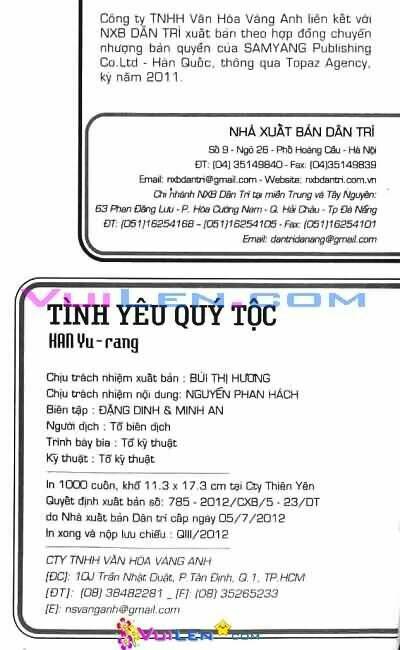 tình yêu quý tộc chapter 65 3