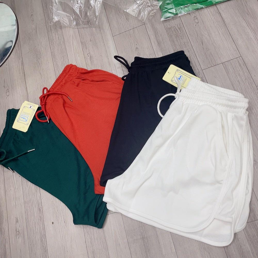 Quần đui lưng thun bigsize nữ giá rẻ có dây cột mặc thoải mái BIGSIZE CÔ NHỎ - Q7 - Trắng