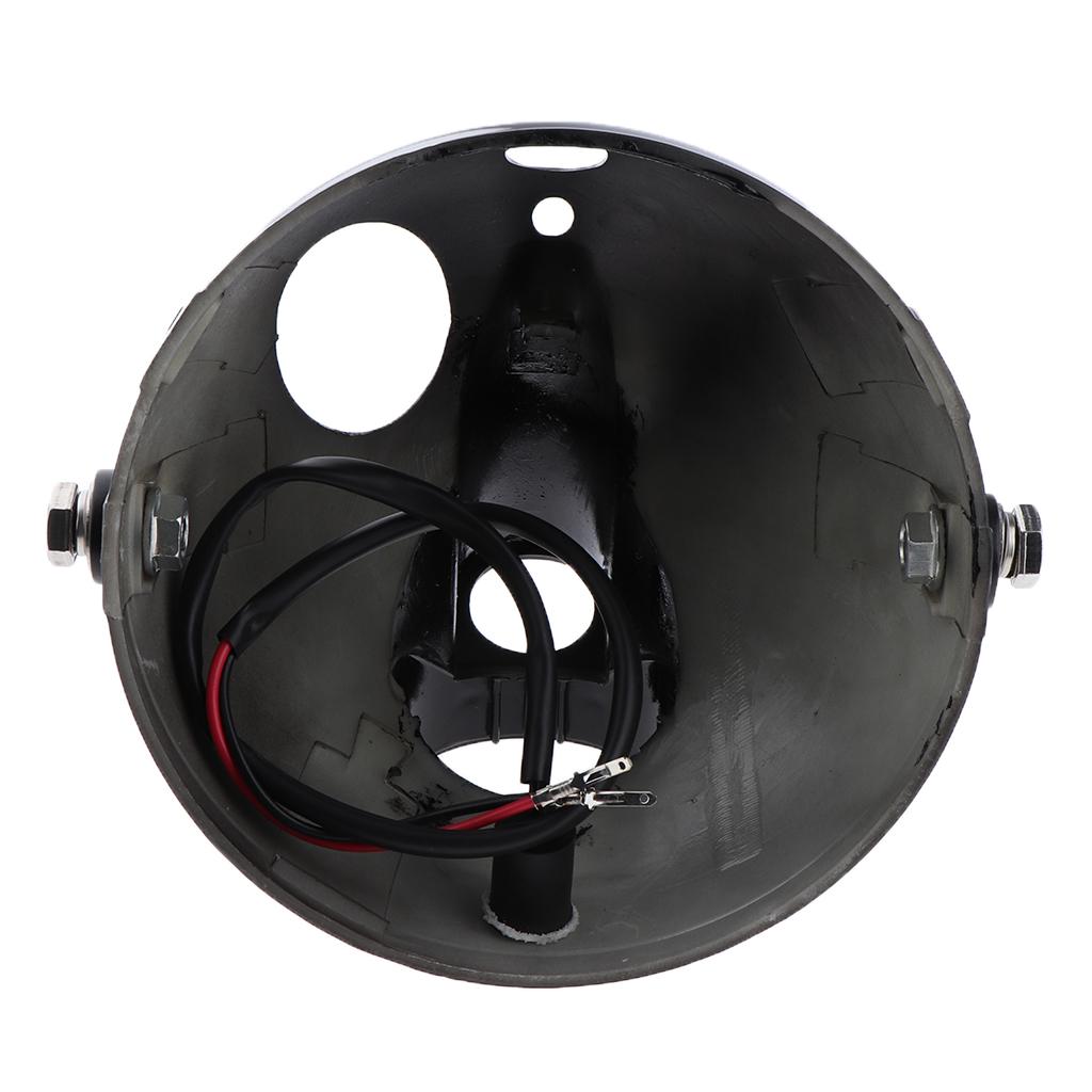 Motorcycle Headlight Cover Housing Headlamp Light Bulb Holder for
