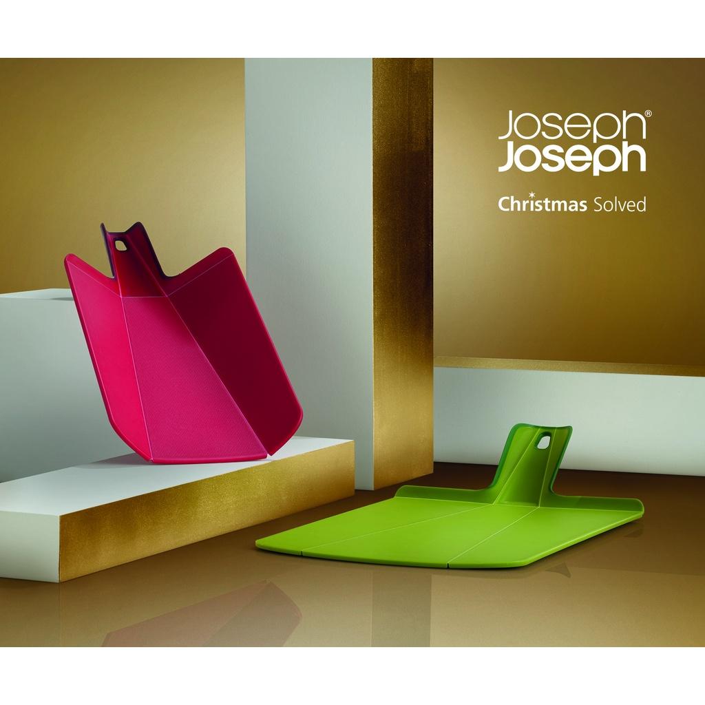 Thớt gấp cao cấp Joseph Joseph 600421 - Chop2Pot Plus Folding Chopping Board Large Red