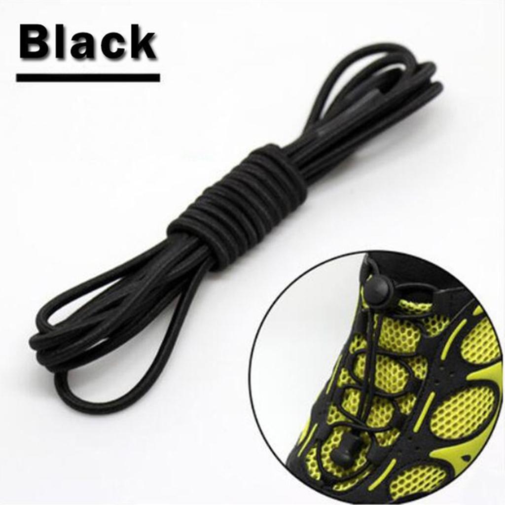 No Tie Shoelaces, Reflective Elastic Lock Shoe Laces, 100cm One Size Fits All Adult and Kids Shoes