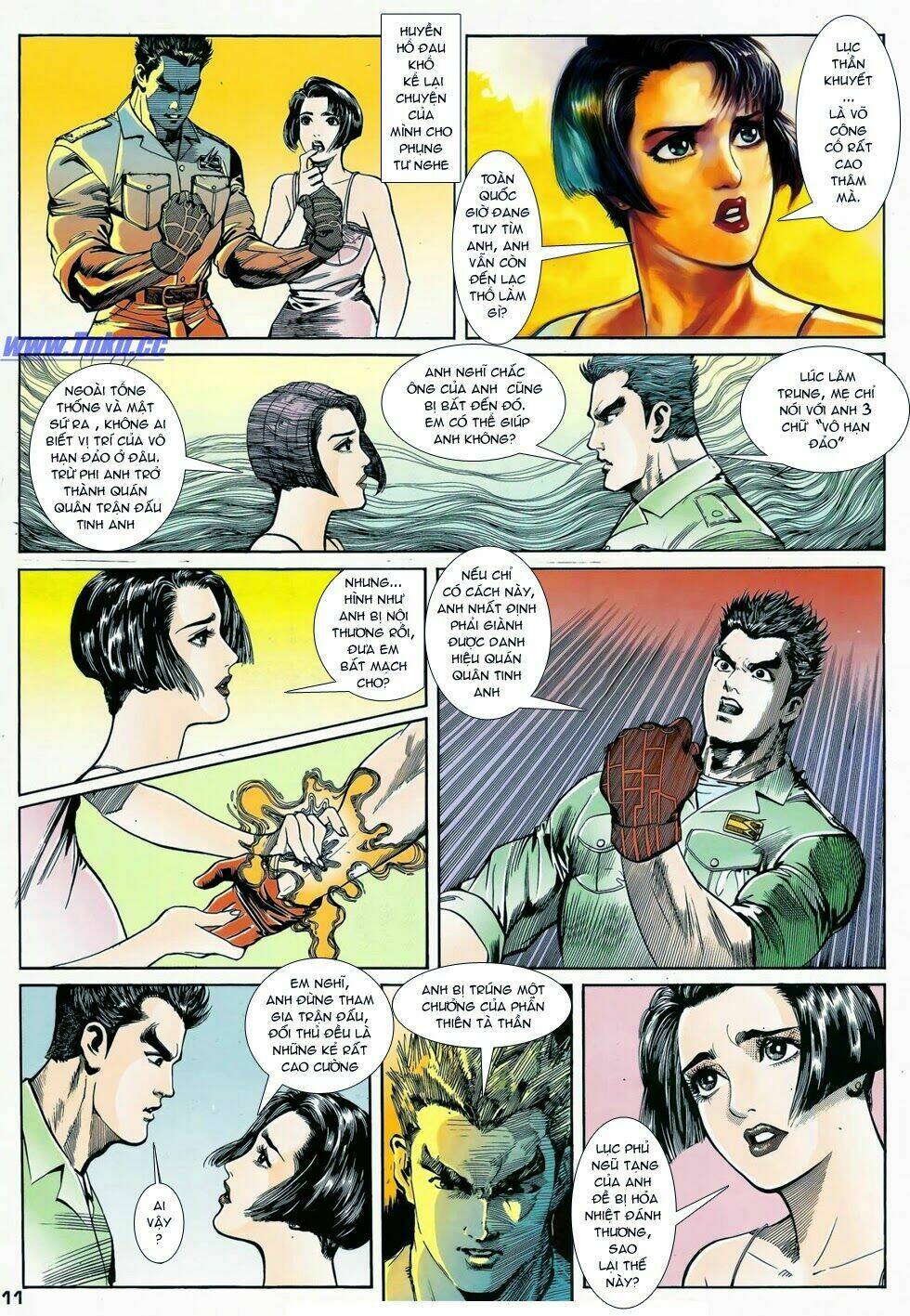 long hổ ngũ thế chapter 5 11