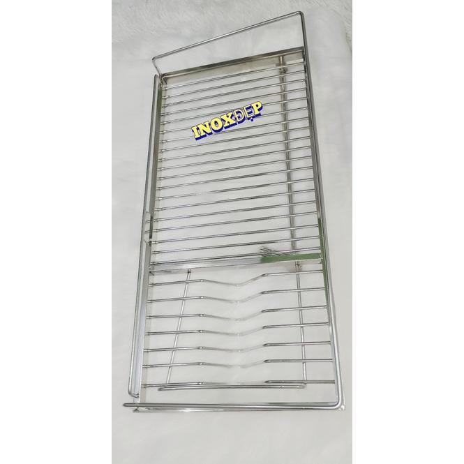 Kệ úp chén bát dĩa 100% inox 304 hàng cao cấp đánh bóng thủ công chống ăn mòn chóng rỉ sét chịu nhiệt chịu nước