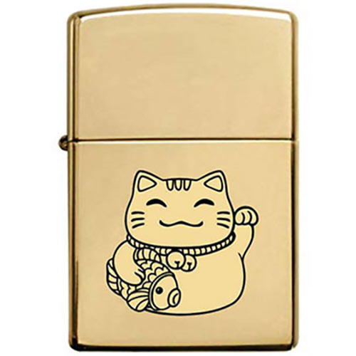 Bật Lửa Zippo 254B Khắc Hình Độc Đáo