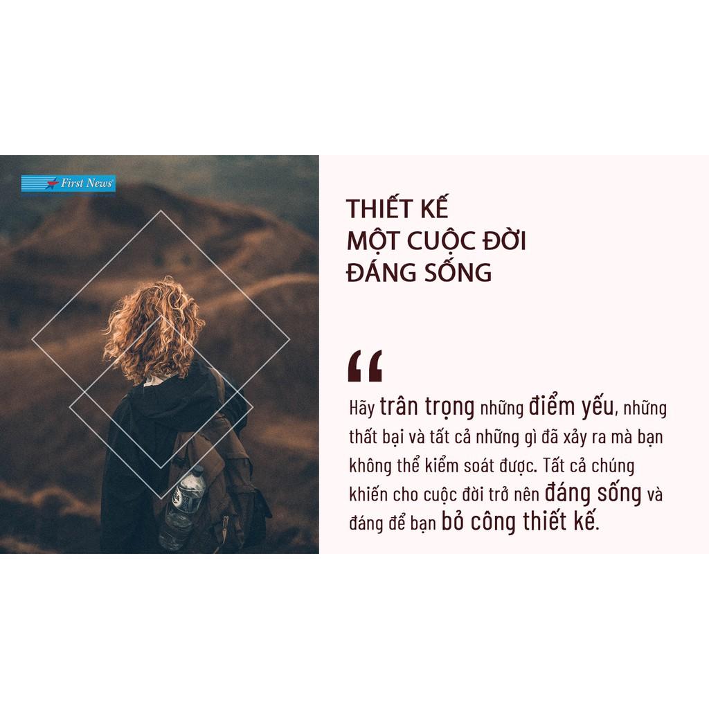 Sách - Combo Sức bật tinh thần + Thiết kế một cuộc đời đáng sống - FirstNews