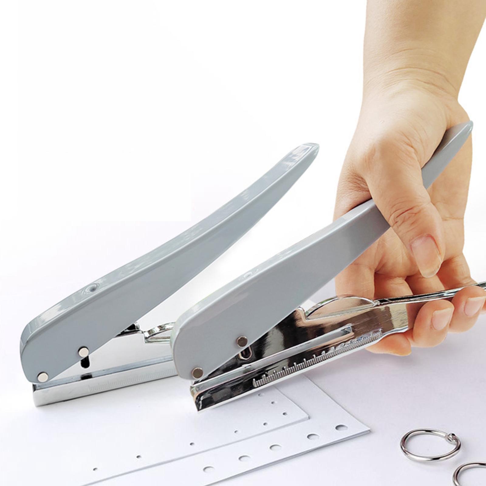 Handheld Hole Punch Durable Hole Puncher for Ticket Marking Badge DIY Crafts