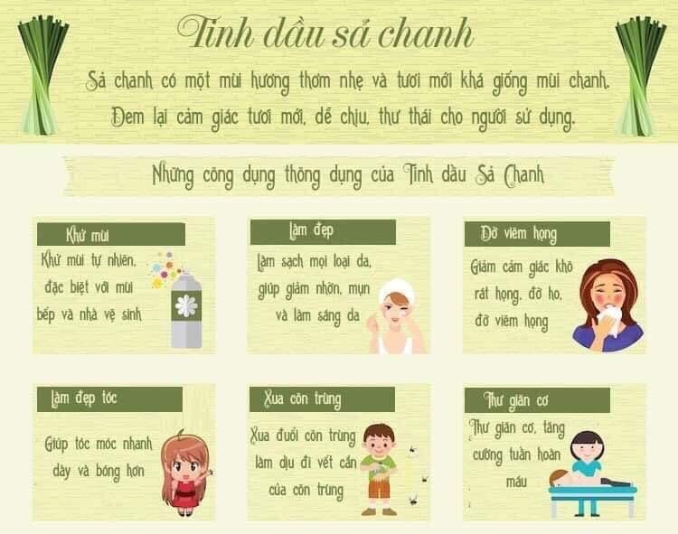 Tinh Dầu Sả Chanh Nguyên Chất 100% Bảo Ngân Lọ 10 ml Đuổi Muỗi, Khử Khuẩn, Lau Nhà, Làm Sạch Mùi Lạ, Xông, Tắm, Massage Có Công Bố Và Kiểm Định Chất Lượng