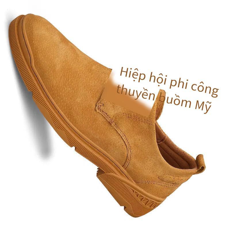 Đảm bảo chất lượng giày da new ins giày thường thời trang giày đỏ lưới giá rẻ nhất