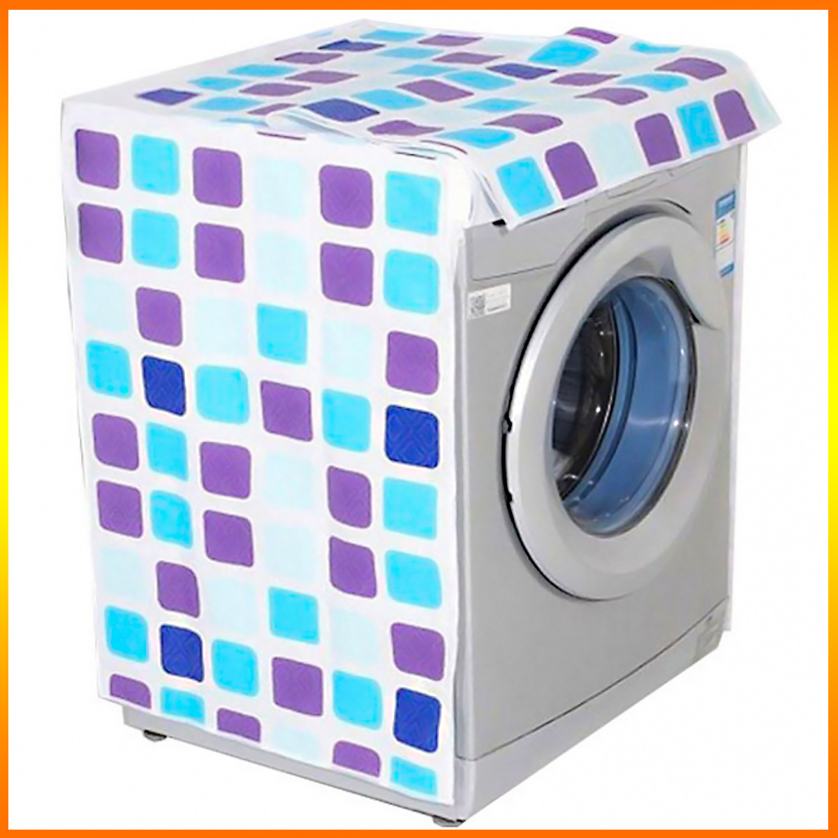 Vỏ trùm máy gặt cửa trên 7-12kg - Chống thấm, che chắn, bảo vệ máy giặt khỏi bụi bẩn