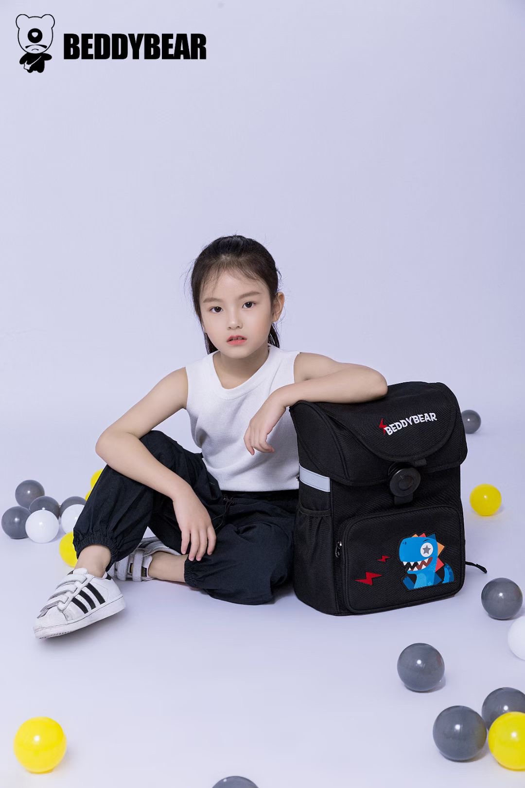 Balo BeddyBear Schoolbag Chibi Cho Bé Học Tiểu Học Từ 6 Tuổi Trở Lên (BH Chính Hãng 12 Tháng)