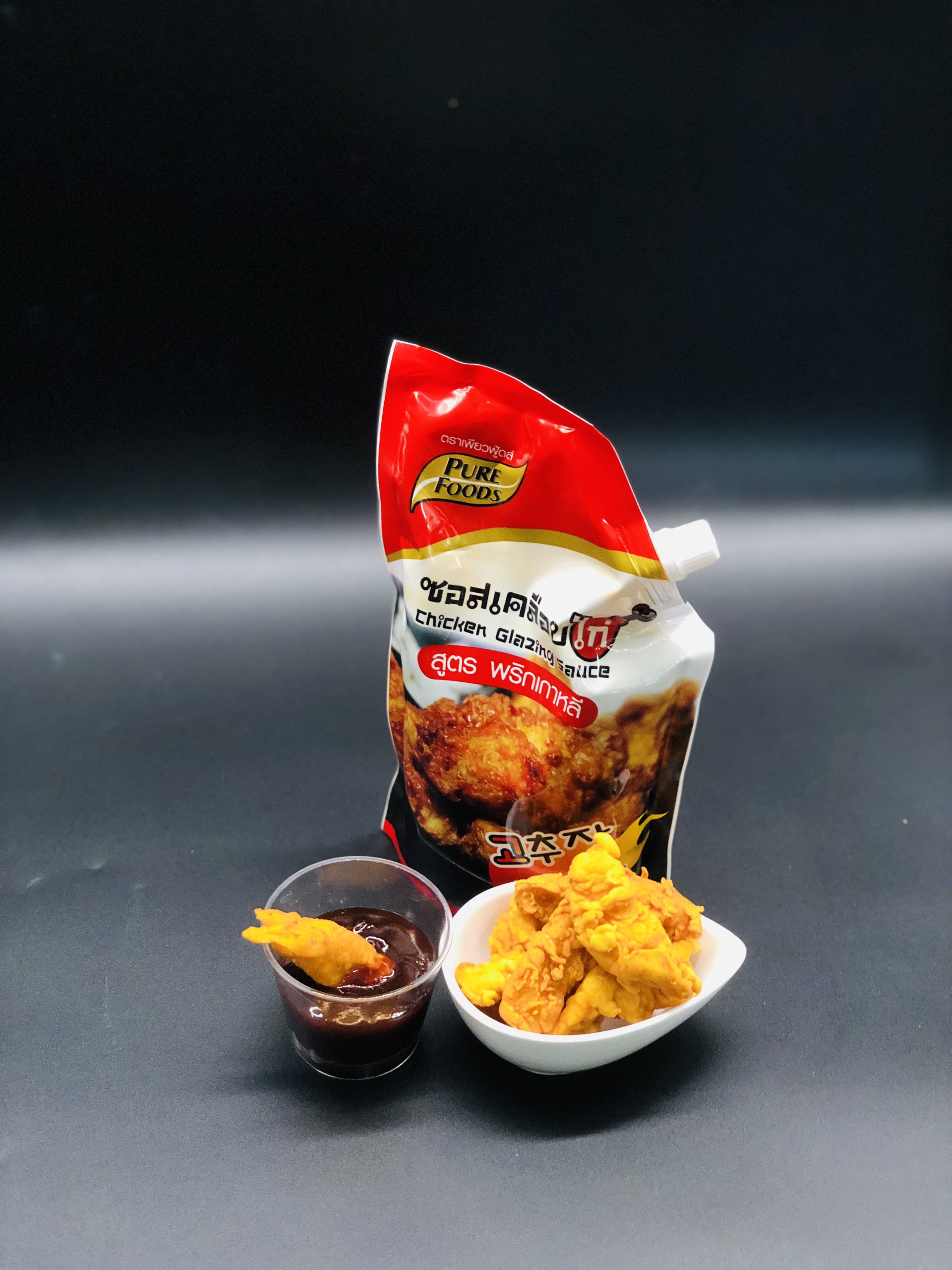 Sốt Phủ Gà Cay Hàn Quốc - Chicken Glazing Sauce with Korean Chili túi 1kg