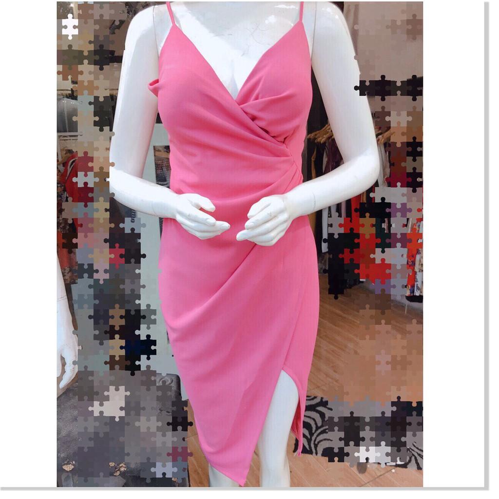 ĐẦM 2 DÂY BODY NHÚNG EO