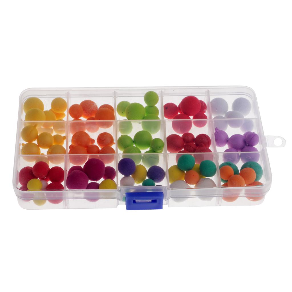 1 Box Floating Fishing Beads Flavour Lure Pop Up Boilies Carp Bait