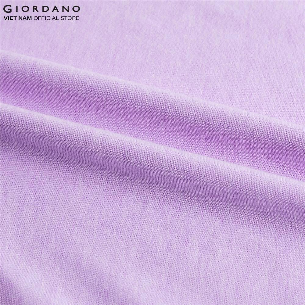 Áo Thun Cổ Tròn Nữ Giordano C-neck Tee 05329329