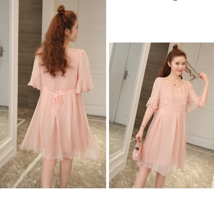 ĐẦM BẦU CHIFFON MÙA HÈ DỊU DÀNG DR2162