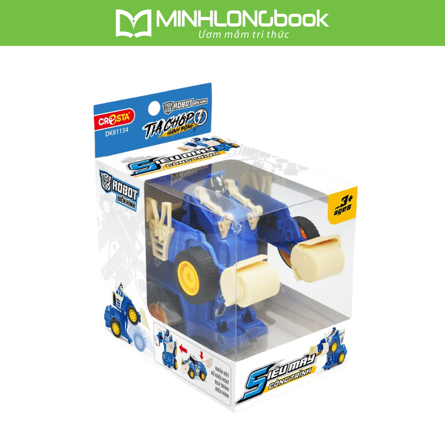 Đồ Chơi DUKA: Robot Biến Hình - Siêu Máy Công Trình DK81134