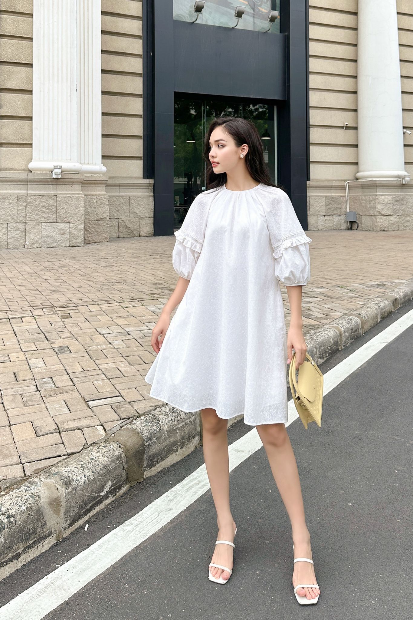 OLV - Đầm Josie Braided Dress