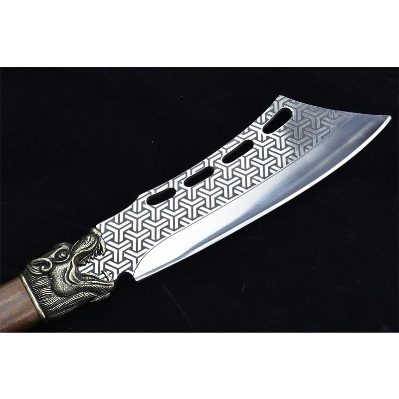 DAO BẾP , DAO CHẶT THÉP KHÔNG RỈ CAO CẤP MÃ A1 TR12 NTVN topcomshop vn