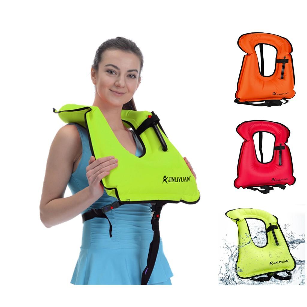 Áo Phao Bơi Cao Cấp An Toàn Snorkel Vest Dạng Phao Cứu Sinh Phù Hợp Với Cả Người Lớn Và Trẻ Em