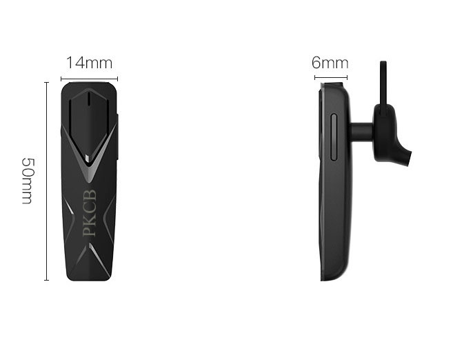 Tai nghe nhét tai bluetooth chống ồn có mic hàng chính hãng PKCB HPT1015