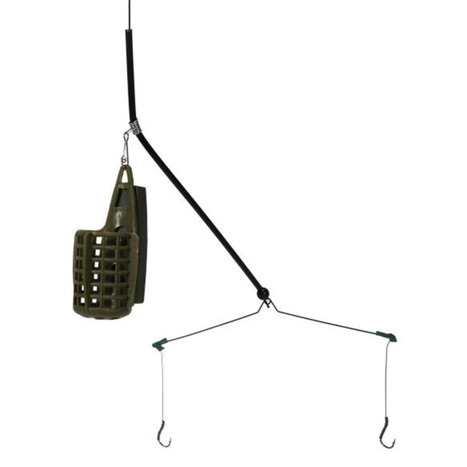 Carp Fishing Feeder ABS Thrower Green Holder Coast Fishing Supply