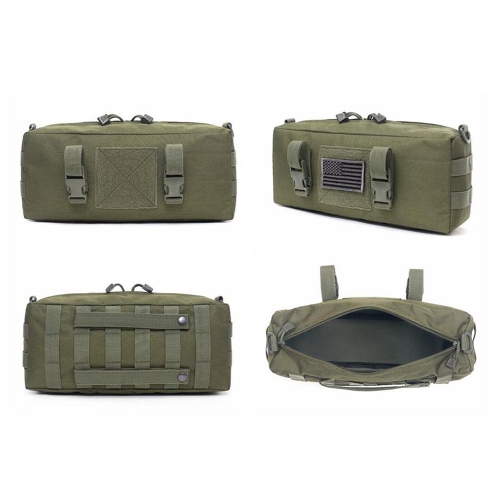 Waterproof Large  Waist Pack Bag  Utility Pouch  Green