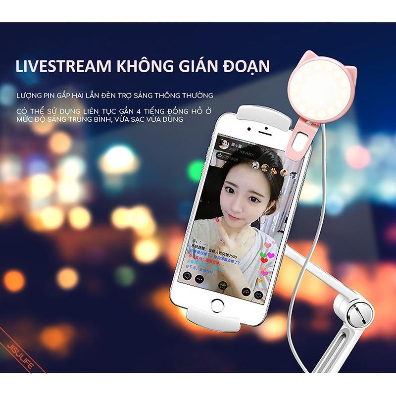 Đèn ánh sáng hỗ trợ chụp ảnh tự sướng selfie BL02 nhỏ nhắn dễ thương